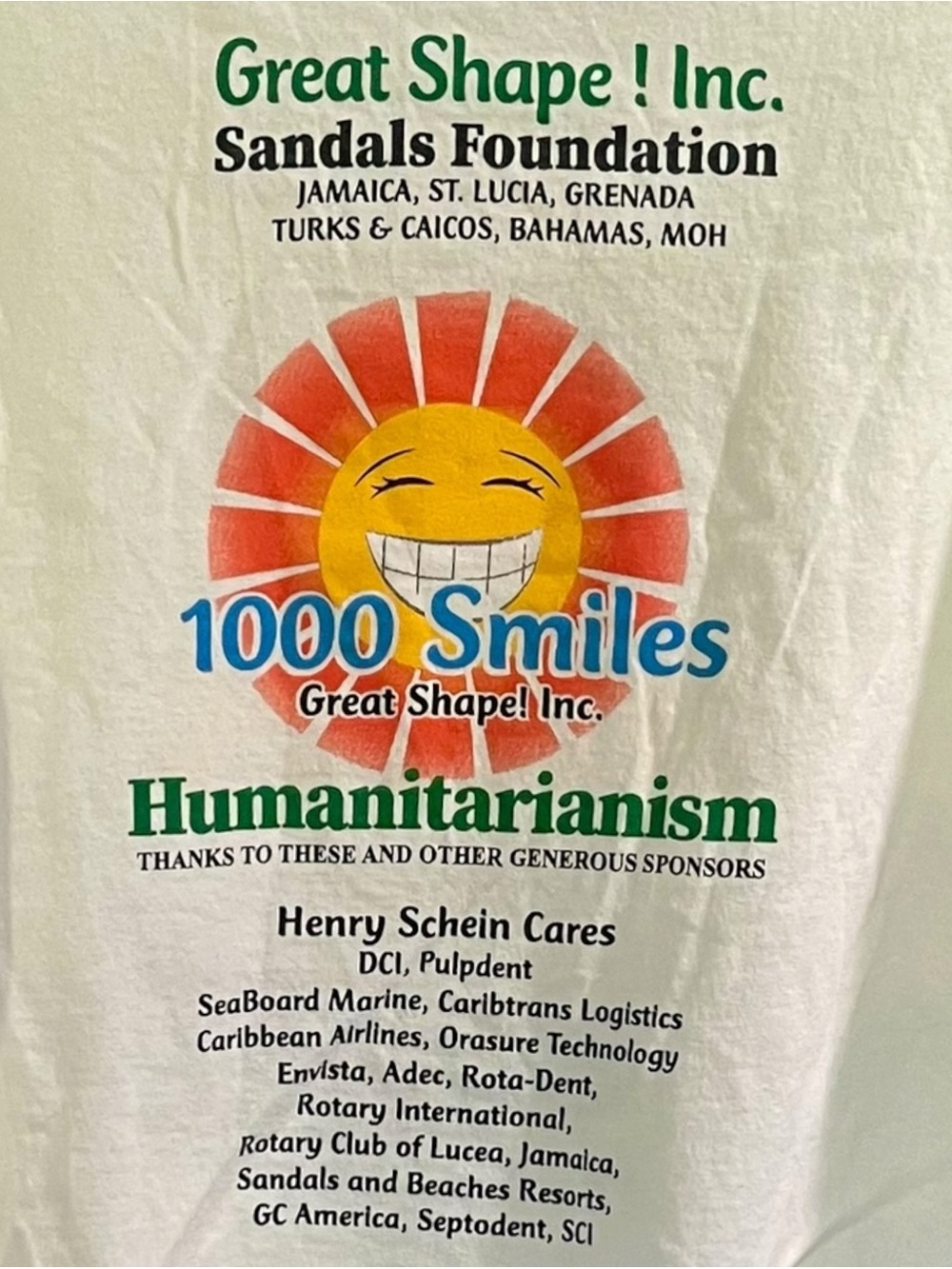 1000 Smiles Graphic Tee with Sunny Logo